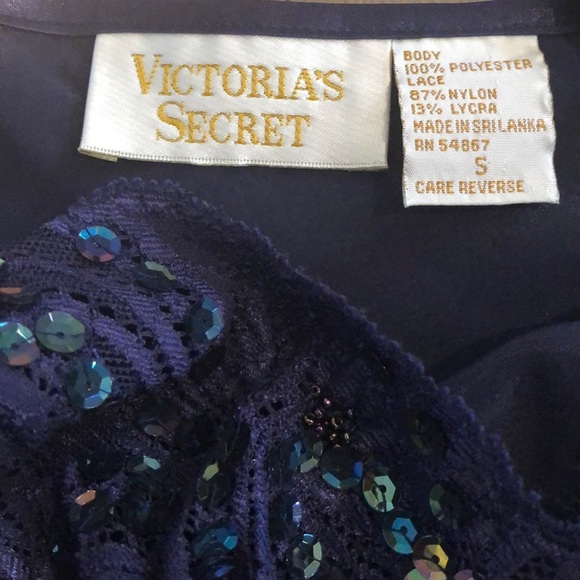 Victoria’s Secret Vintage Lace & Sequin Nightgown - Picture 2 of 8